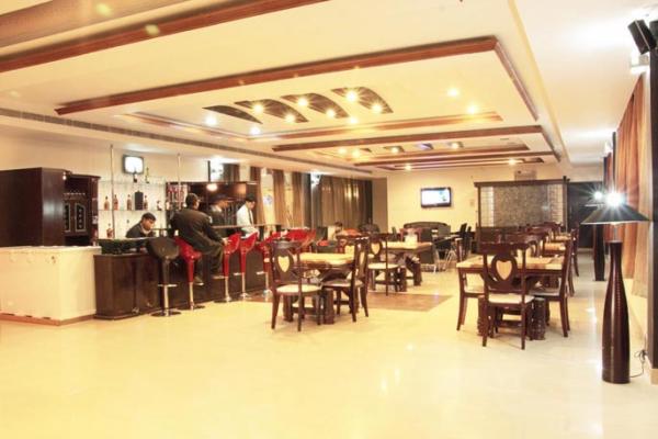 Modern style bar available in our Moradabad Hotel